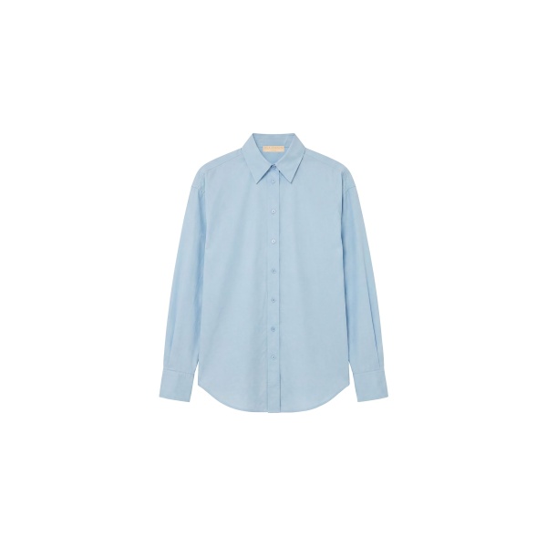 ulla johnson laia long sleeve cotton blouse