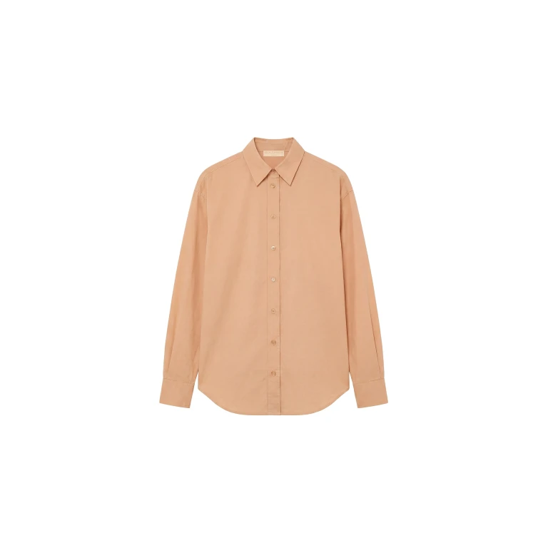 ulla johnson laia long sleeve cotton blouse