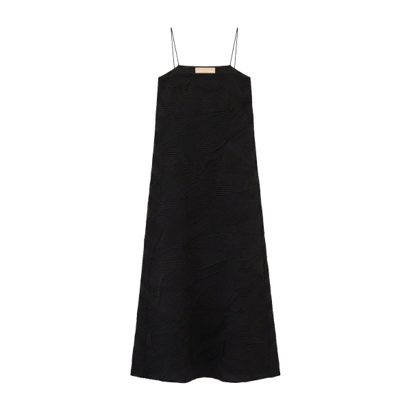 ulla johnson landscape satin dress