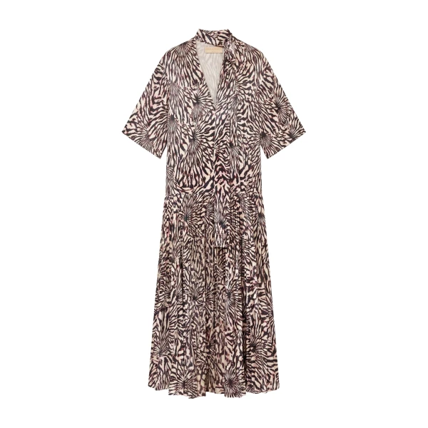 ulla johnson linya satin dress with removable tie
