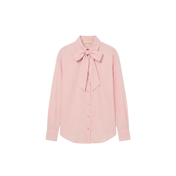ulla johnson lise long sleeve silk blouse