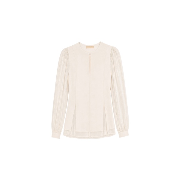 ulla johnson lucette long sleeve blouse