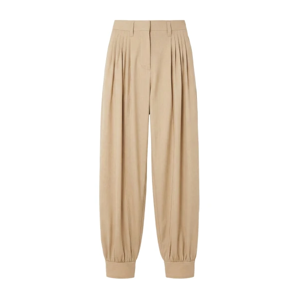 ulla johnson luella pleated wool pant