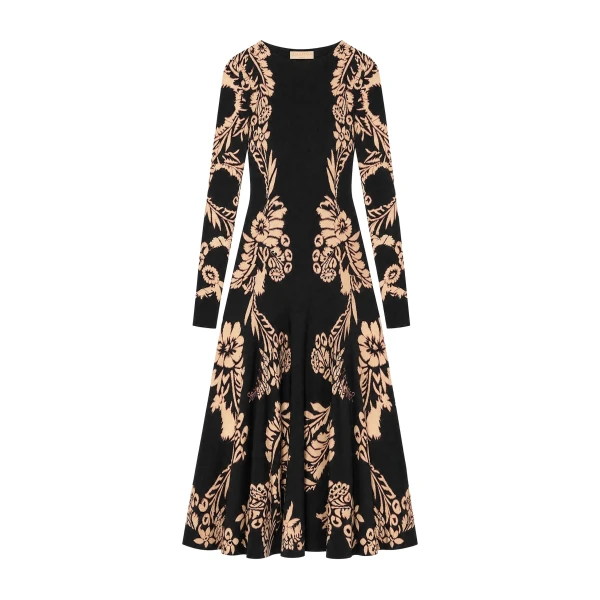 ulla johnson nerissa jacquard dress