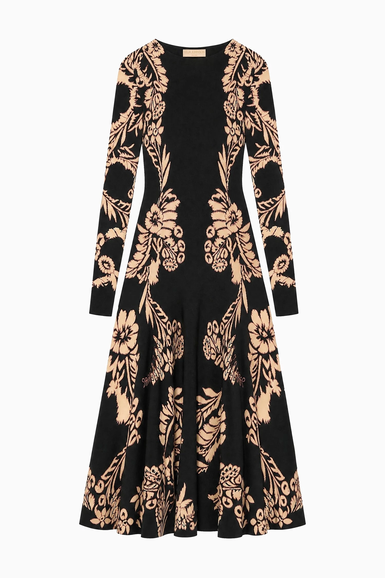 Nerissa Jacquard Dress in Vesper