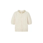 ulla johnson olivia knit cardigan with embellishment