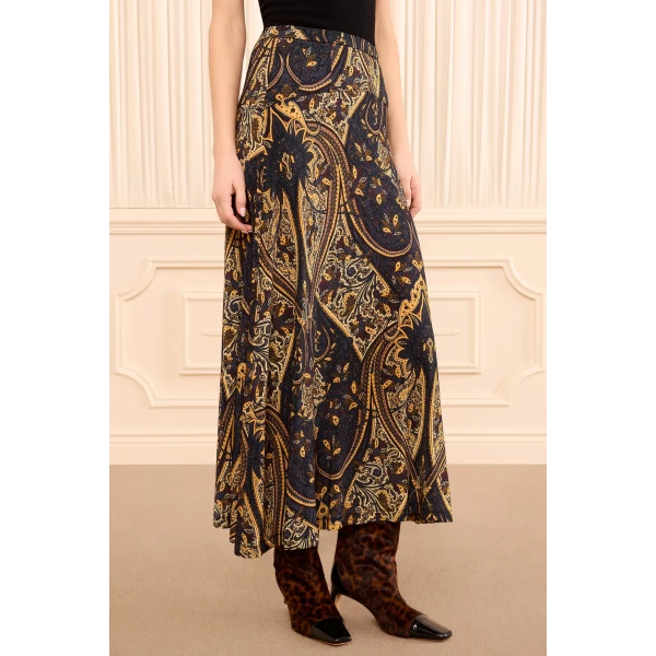 paola jersey skirt twilight paisley