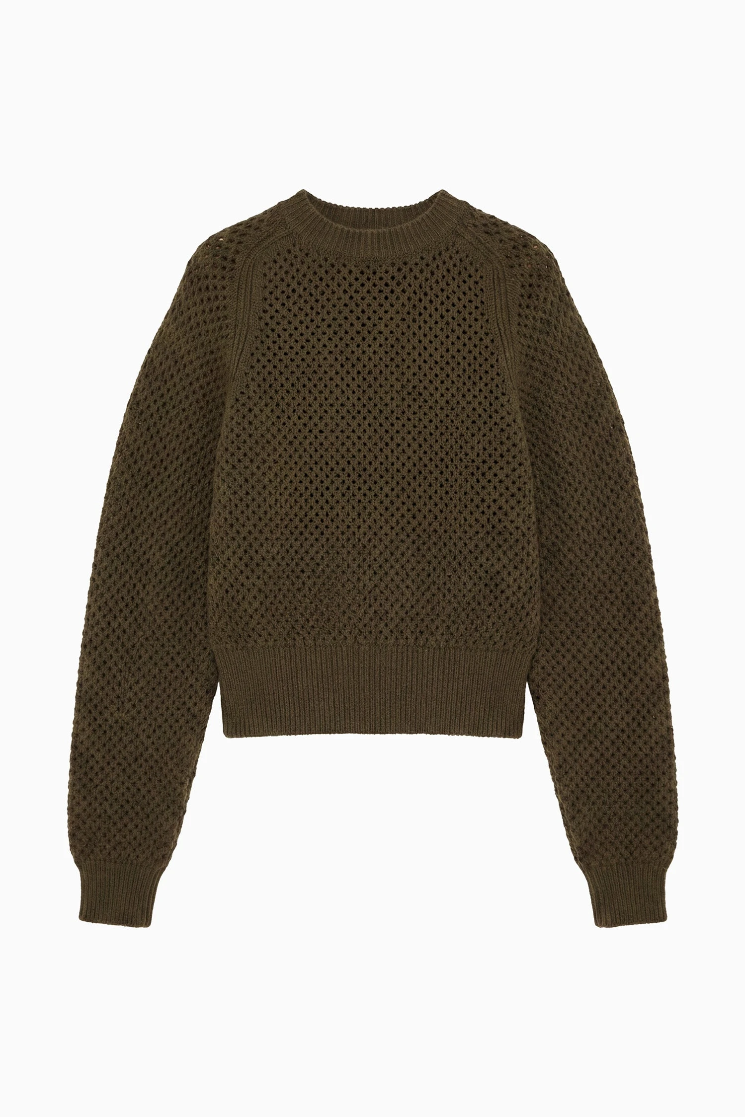 Ronan Knit Pullover in Militaire