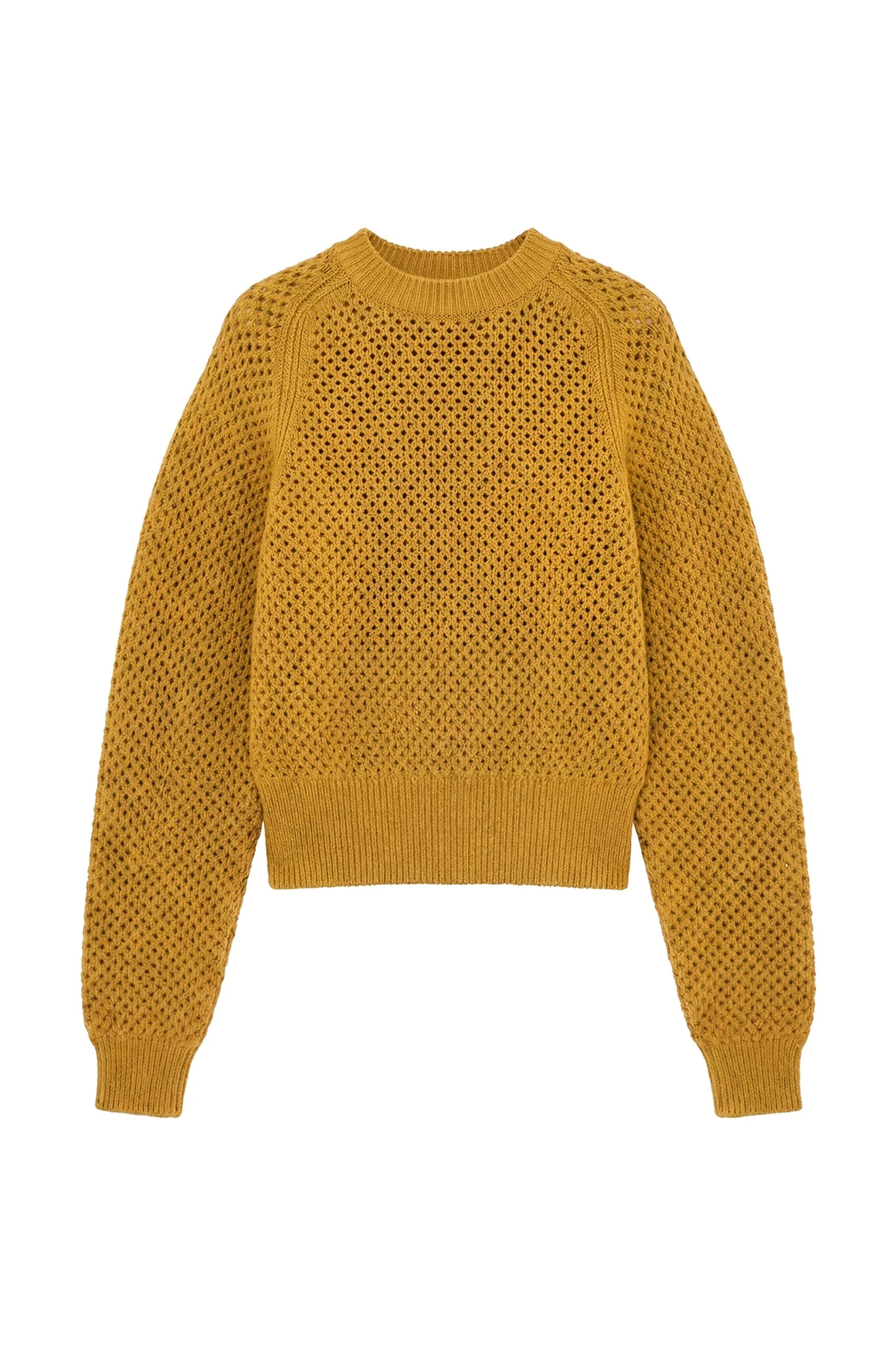 Ulla Johnson Ronan Knit Pullover in Turmeric ulla johnson ronan knit pullover