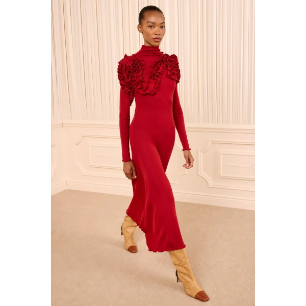 designer midi dresses