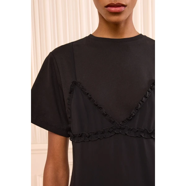 tallis cotton dress noir