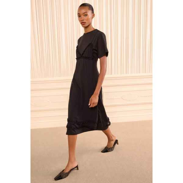 designer midi dresses