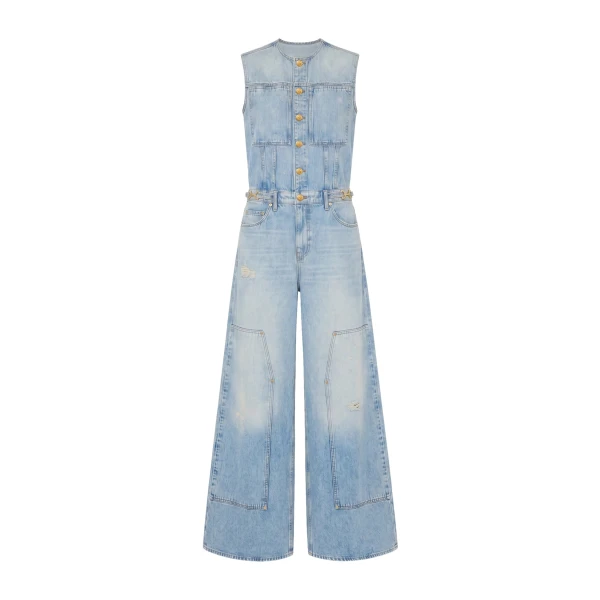 ulla johnson the esme denim jumpsuit