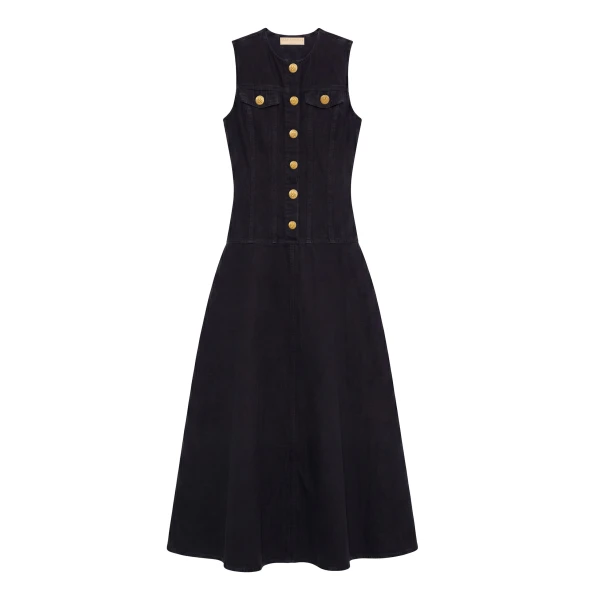 ulla johnson the odella denim dress