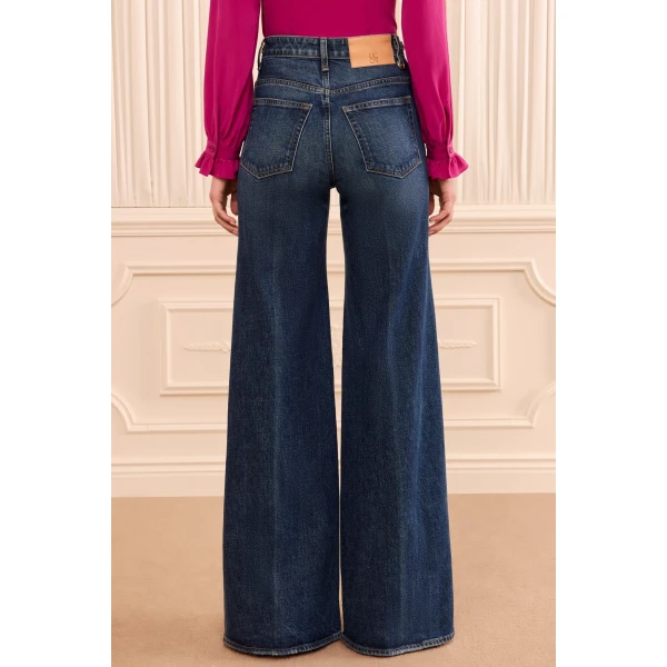 ulla johnson the stretch valory flare jean