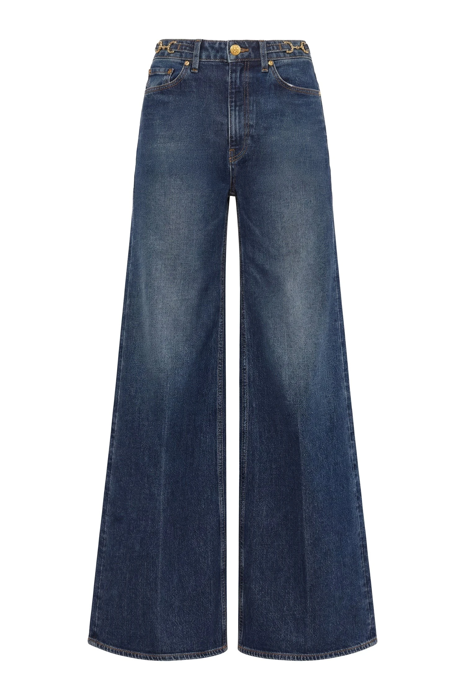 Ulla Johnson The Stretch Valory Flare Jean in Nile ulla johnson the stretch valory flare jean