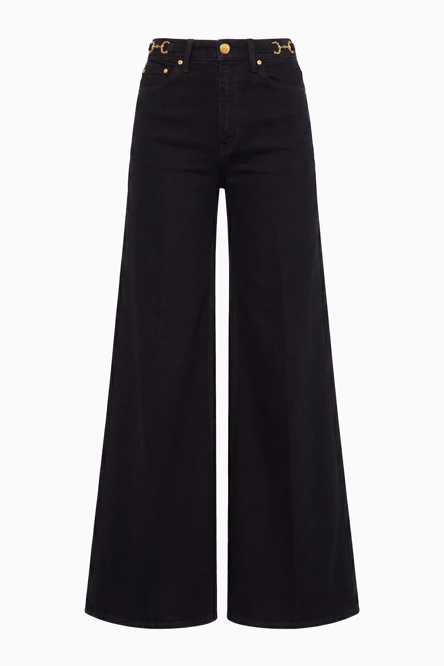 The Stretch Valory Flare Jean in Noir