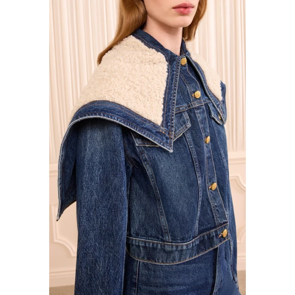 the sybil denim jacket nile