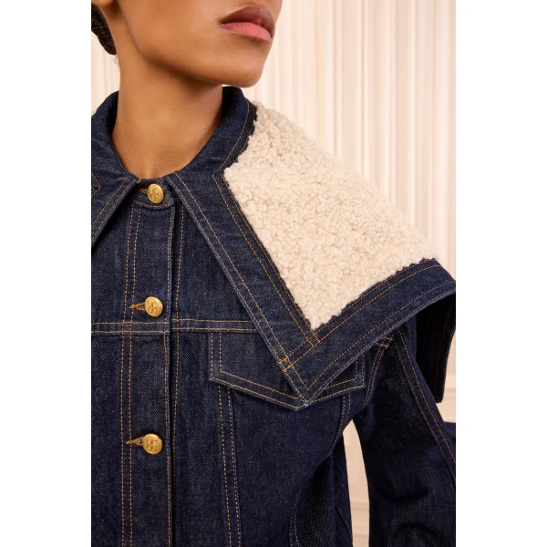 the sybil denim jacket tigris