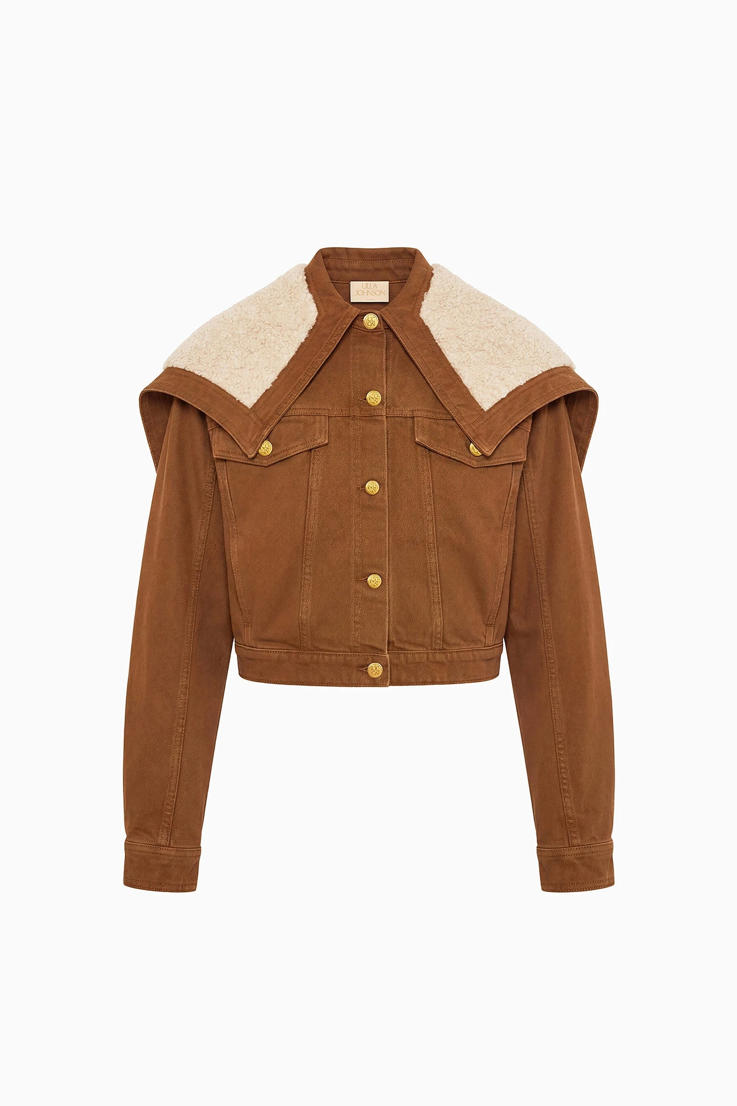 The Sybil Denim Jacket in Umber