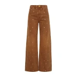 ulla johnson the willow embellished wide leg jean