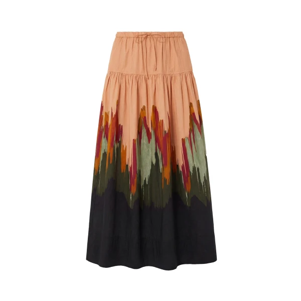 ulla johnson theodora cotton skirt