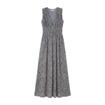 ulla johnson ursula v neck jersey dress