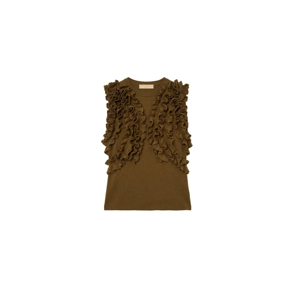 ulla johnson vesna sleeveless jersey top