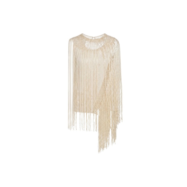 ulla johnson willa silk fringe top