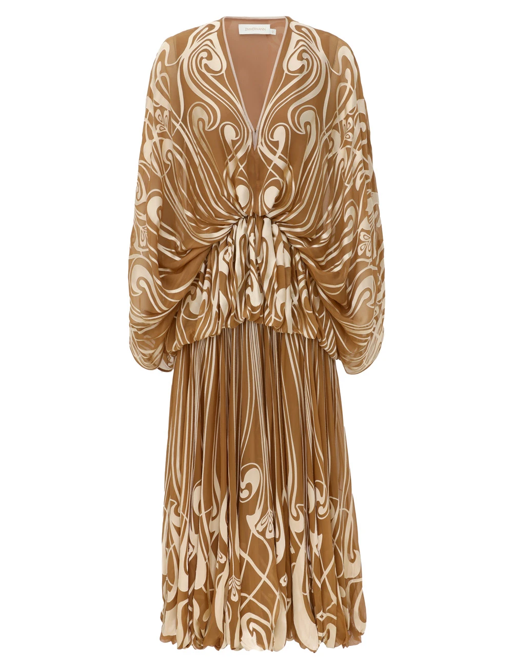 Zimmermann Momentum Burnout Bubble Gown | Ready to Wear Collection Luxury Shoes Zimmermann Momentum Burnout Bubble Gown