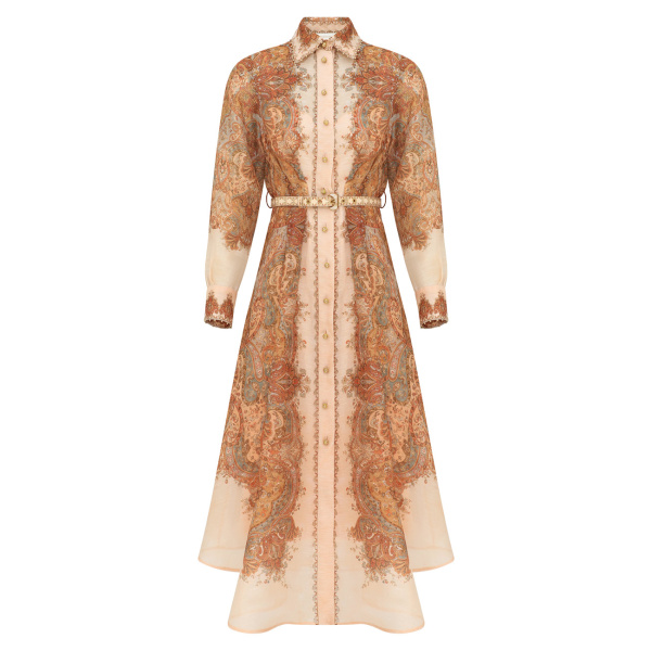 Zimmermann Momentum Midi Shirt Dress