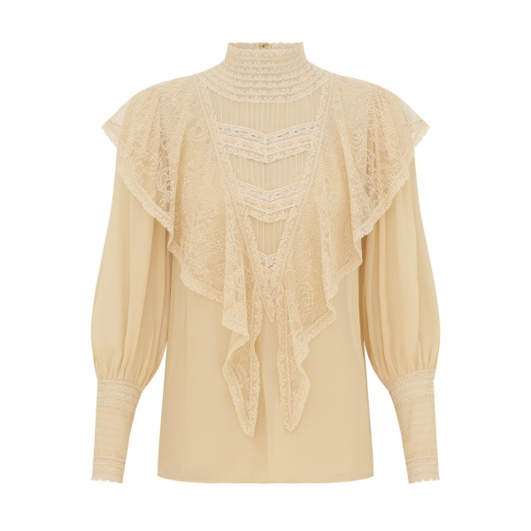 Zimmermann Momentum Waterfall Blouse
