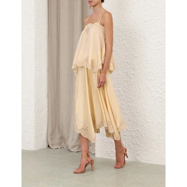 Zimmermann Valiant Satin Camisole, view 3