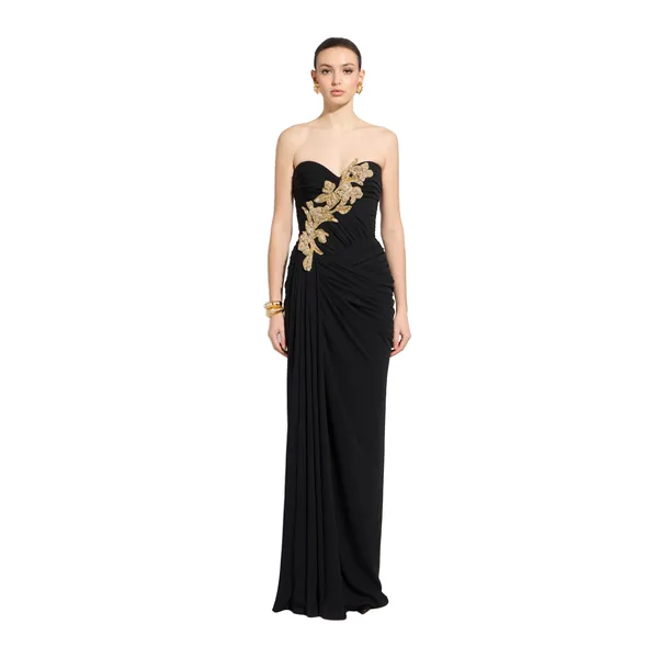 Zuhair Murad Cady Beaded Long Dress - Dresses - Lebanese Haute Couture and Evening Gowns at Luxury Shoes 