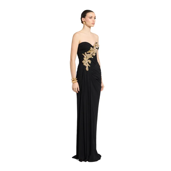 Zuhair Murad Cady Beaded Long Dress - Dresses - Lebanese Haute Couture and Evening Gowns at Luxury Shoes 