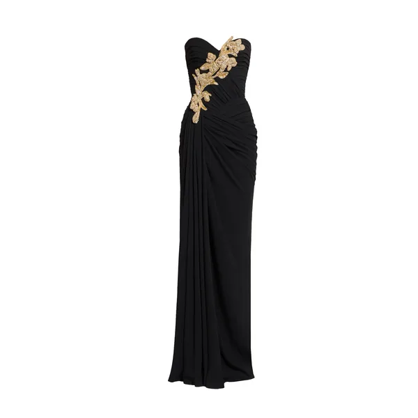 Zuhair Murad Cady Beaded Long Dress - Dresses - Lebanese Haute Couture and Evening Gowns at Luxury Shoes 
