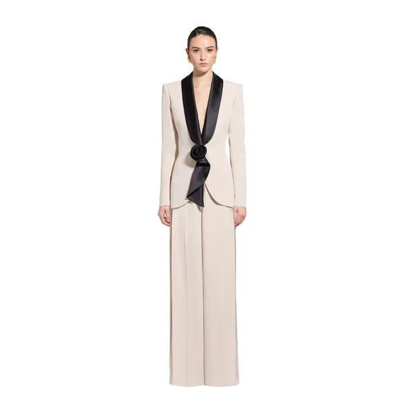 Zuhair Murad Cady Flower Jacket - Jackets - Lebanese Haute Couture and Evening Gowns at Luxury Shoes 