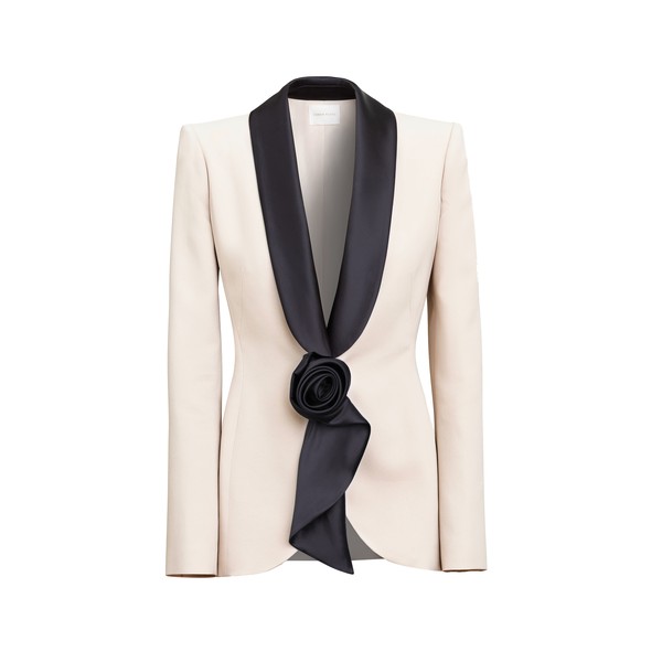 Zuhair Murad Cady Flower Jacket - Jackets - Lebanese Haute Couture and Evening Gowns at Luxury Shoes 