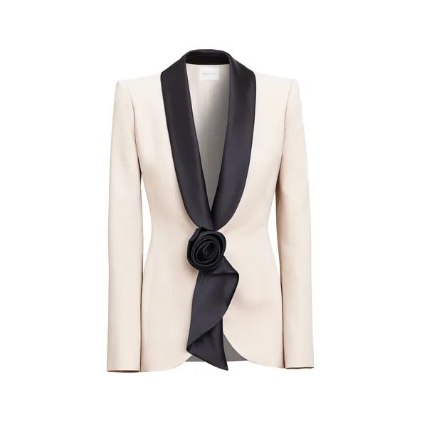 Zuhair Murad Cady Flower Jacket - Jackets - Lebanese Haute Couture and Evening Gowns at Luxury Shoes 