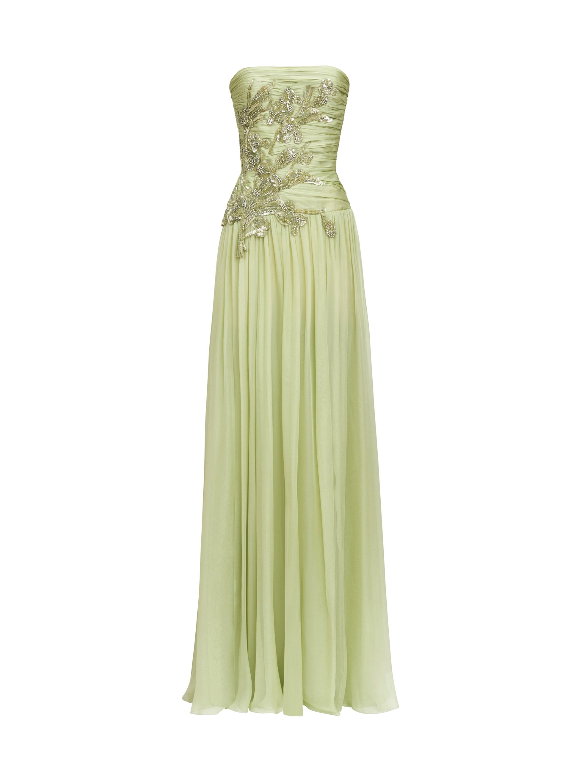 Zuhair Murad Chiffon Strapless Dress - Dresses - Lebanese Haute Couture and Evening Gowns at Luxury Shoes Zuhair Murad Chiffon Strapless Dress - Dresses - Lebanese Haute Couture and Evening Gowns at Luxury Shoes