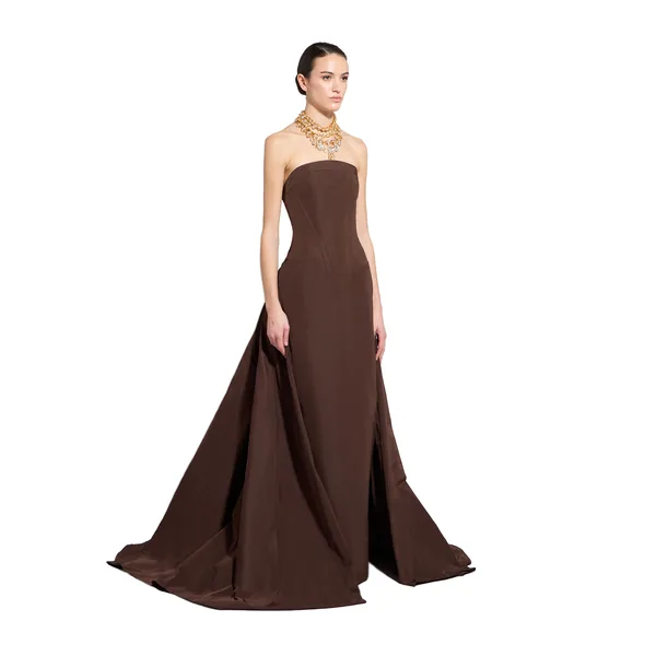 Zuhair Murad Corseted Long Dress - Dresses - Lebanese Haute Couture and Evening Gowns at Luxury Shoes 