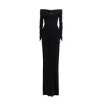 Zuhair Murad Draped Off-Shoulder Dress - Dresses - Lebanese Haute Couture and Evening Gowns at Luxury Shoes 