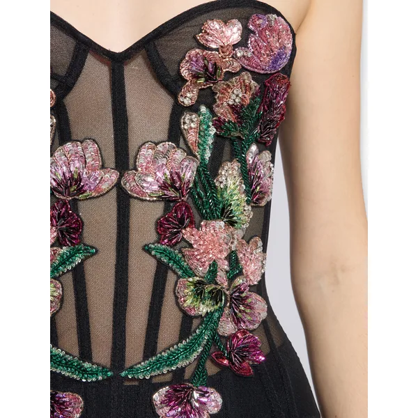 Zuhair Murad Embroidered Corset - Tops - Lebanese Haute Couture and Evening Gowns at Luxury Shoes 