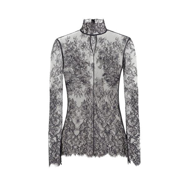 Zuhair Murad Floral Halter Lace Top - Tops - Lebanese Haute Couture and Evening Gowns at Luxury Shoes 