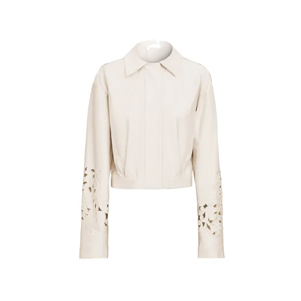 Zuhair Murad Flower Embroidered Jacket - Jackets - Lebanese Haute Couture and Evening Gowns at Luxury Shoes 