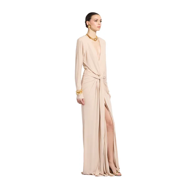 Zuhair Murad Jersey Long Dress - Dresses - Lebanese Haute Couture and Evening Gowns at Luxury Shoes 