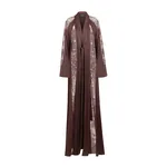Zuhair Murad Lace & Satin Coat - Coats - Lebanese Haute Couture and Evening Gowns at Luxury Shoes 