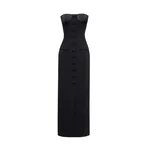 Zuhair Murad Light Wool Midi Dress - Dresses - Lebanese Haute Couture and Evening Gowns at Luxury Shoes 