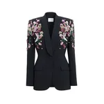 Zuhair Murad Multicolor Cady Jacket - Jackets - Lebanese Haute Couture and Evening Gowns at Luxury Shoes 