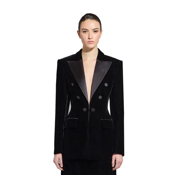 Zuhair Murad Velvet Jacket - Jackets - Lebanese Haute Couture and Evening Gowns at Luxury Shoes 